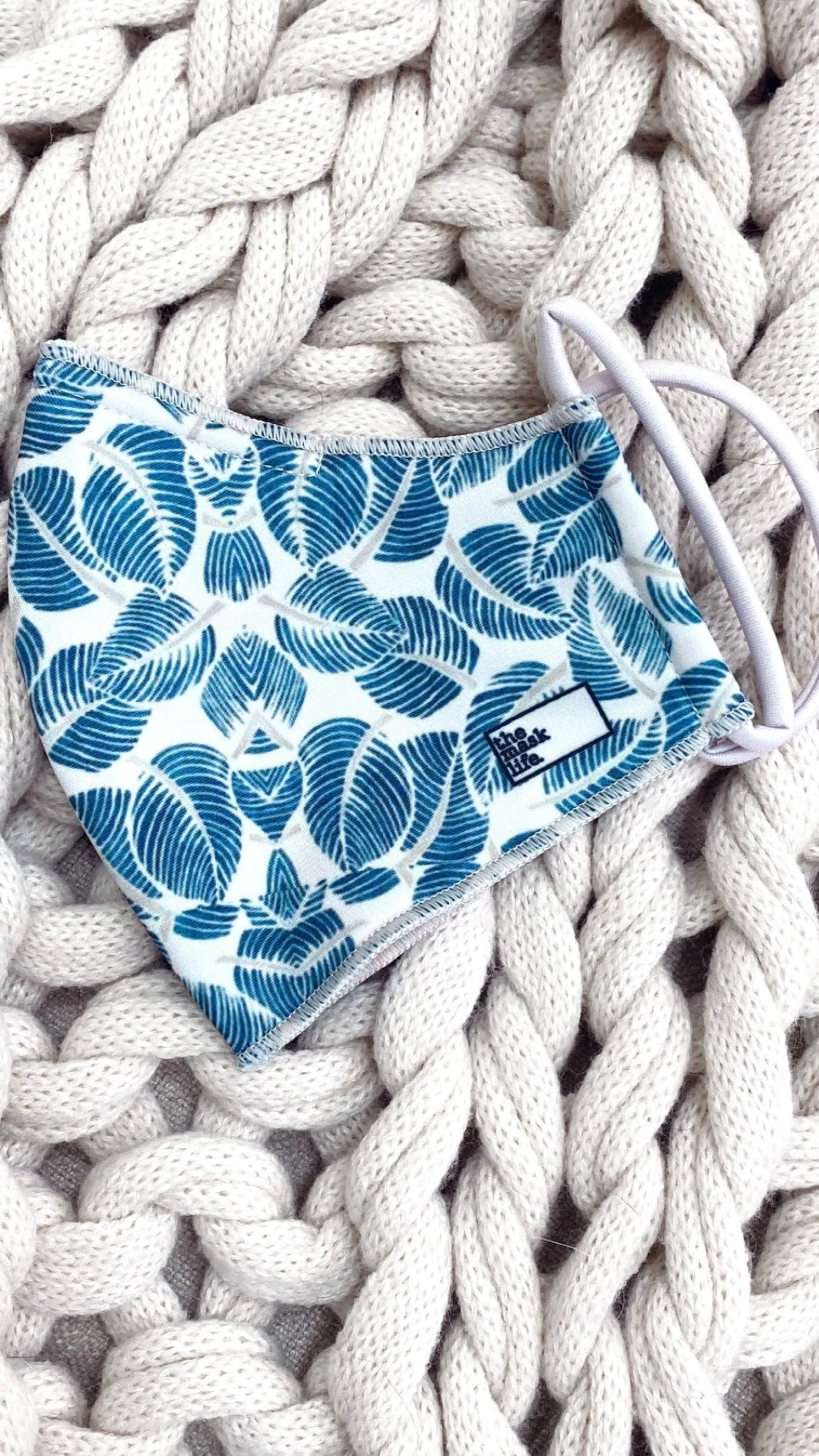 Soft Reversible Face Mask - Palm Springs sold by Billy J product image thumbnail 2