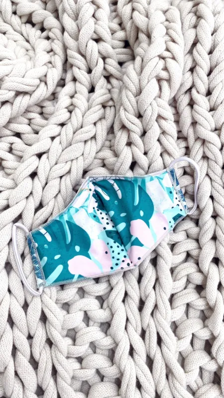Soft Reversible Face Mask - Palm Springs sold by Billy J