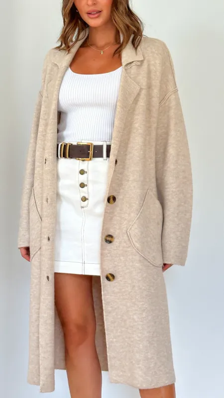 Kacela Jacket - Oatmeal sold by Billy J