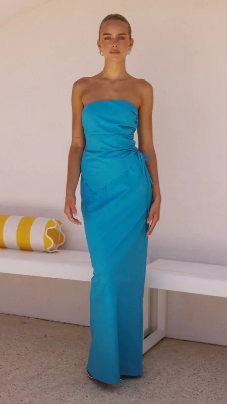 Murilo Maxi Skirt - Blue sold by Billy J