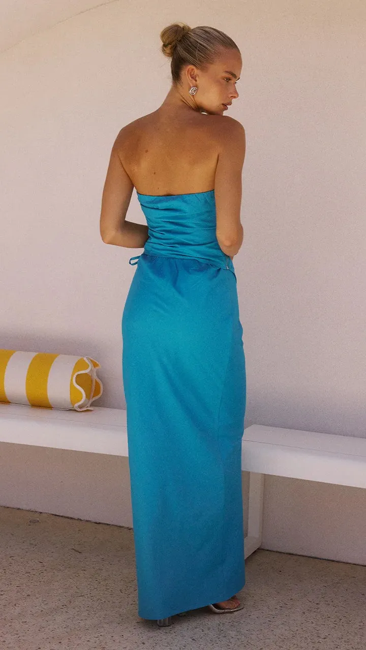 Murilo Maxi Skirt - Blue sold by Billy J product image thumbnail 2