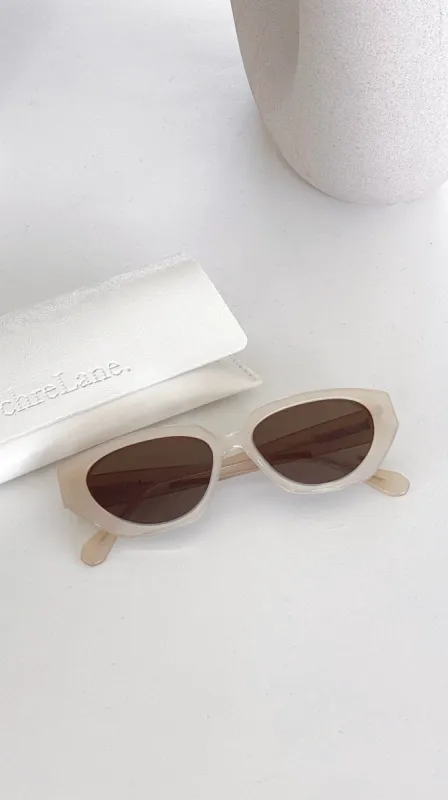 Ochre Lane Freya Sunglasses - Beige sold by Billy J