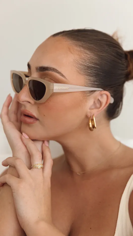 Ochre Lane Freya Sunglasses - Beige sold by Billy J product image thumbnail 4