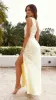 Victoria Maxi Dress - Yellow sold by Billy J