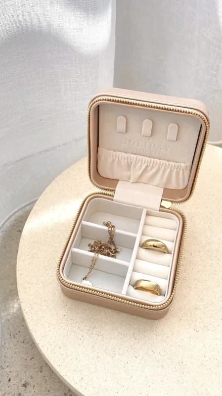 April Jewellery box - Taupe sold by Billy J