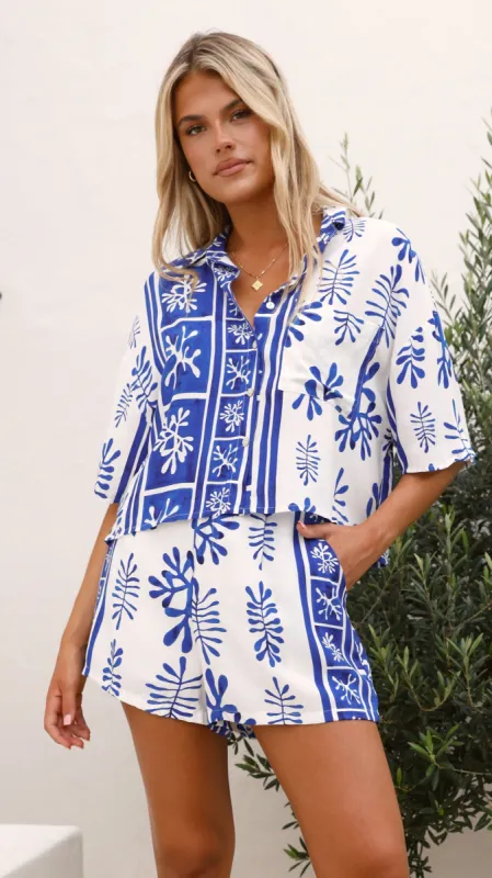 Demi Button Up Shirt - Anya Collection sold by Billy J