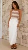 Idalis Maxi Skirt - White Denim sold by Billy J
