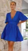 Erin Mini Dress - Royal Blue sold by Billy J