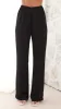 Imogen Button Pants - Black sold by Billy J