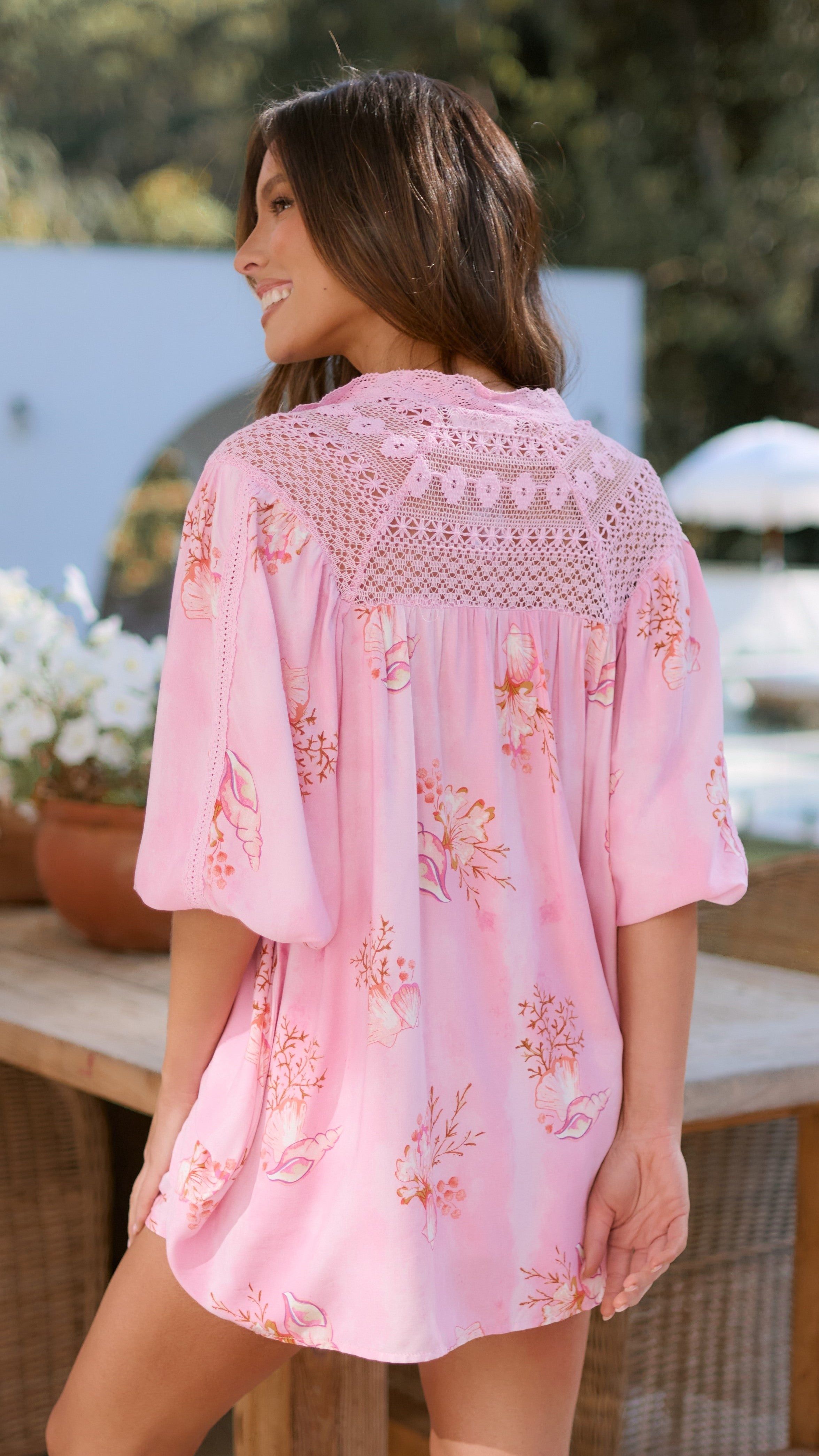 Florence Blouse - Seashells sold by Billy J product image thumbnail 2