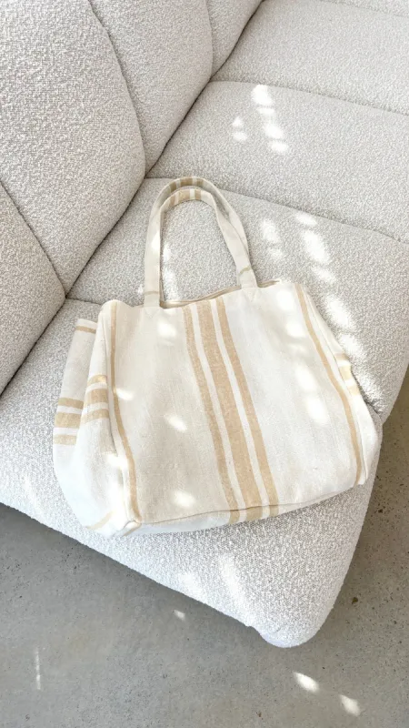 Le Captaine Bag - Tan sold by Billy J