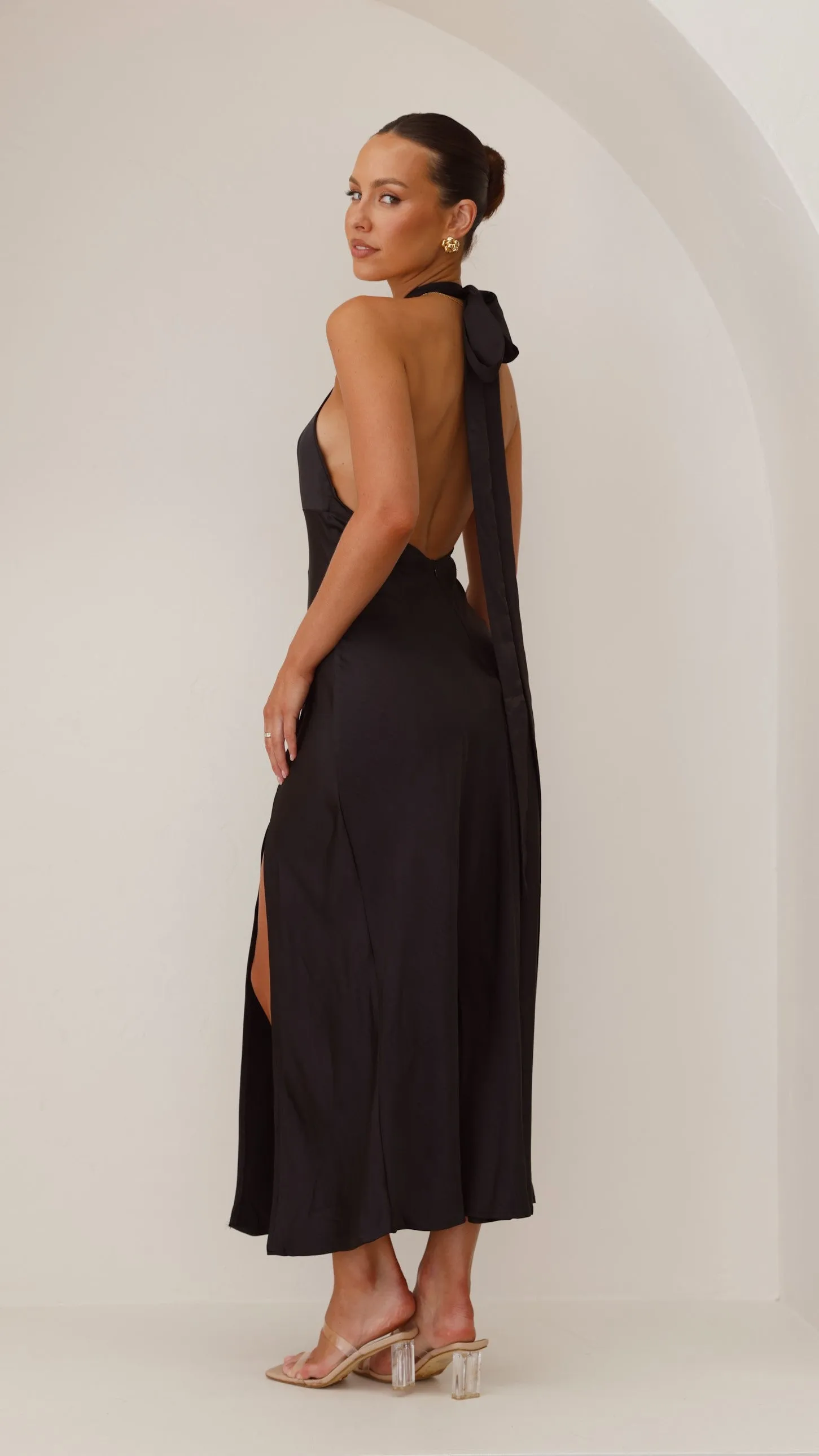 Amalia Maxi Dress - Black sold by Billy J product image thumbnail 2