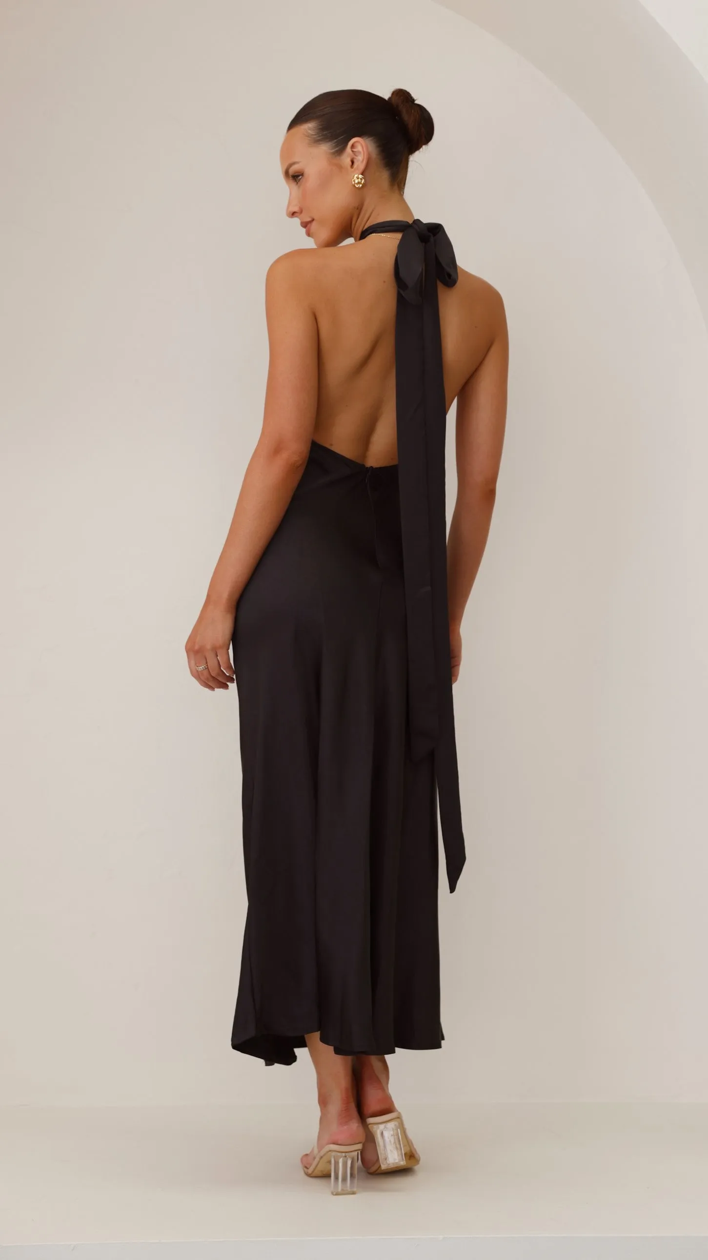 Amalia Maxi Dress - Black sold by Billy J product image thumbnail 4
