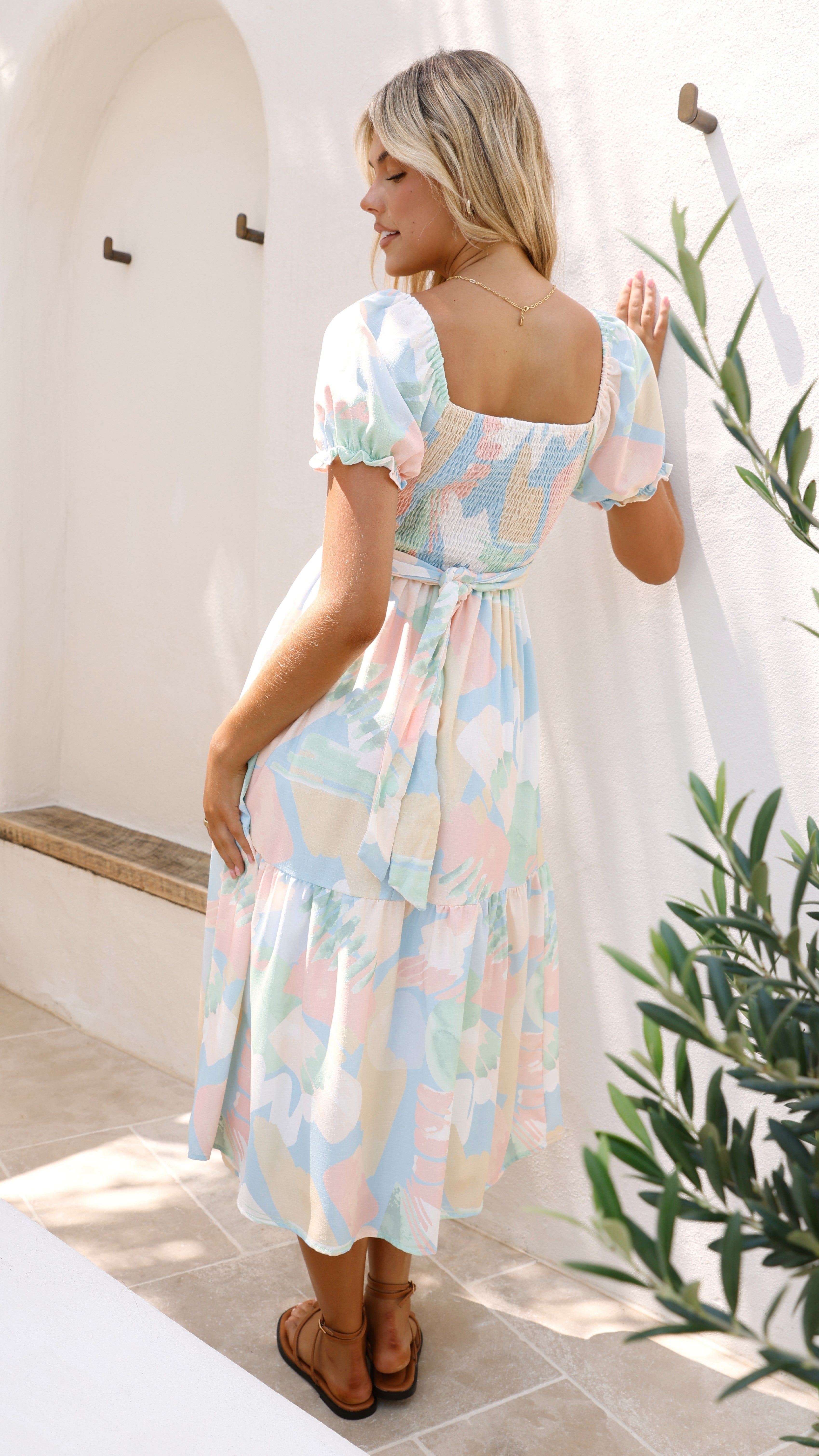 Kobi Midi Dress - Tropical sold by Billy J product image thumbnail 2