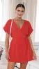 Rae Mini Dress - Red sold by Billy J