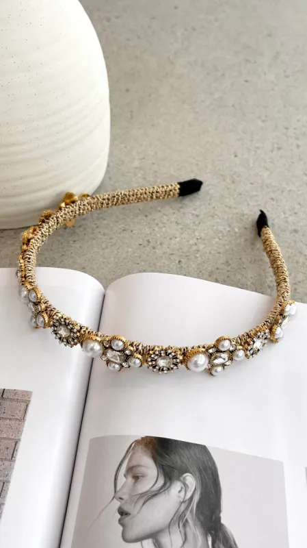Danson Headband - Gold made by Billy J
