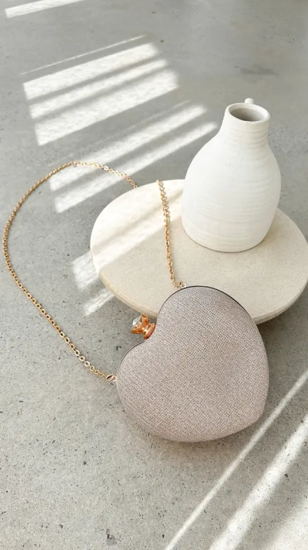 Lacee Bag - Rose Gold / Gold sold by Billy J