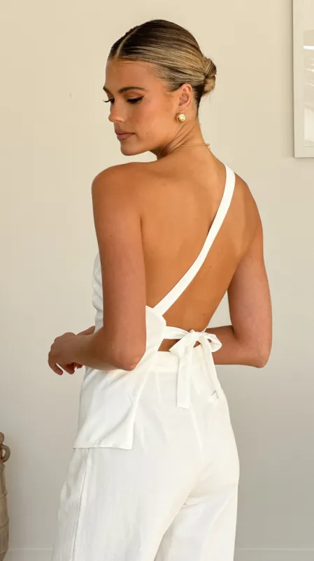 Darcy Top - White sold by Billy J