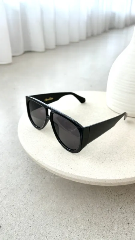 RC Shadow Aviator Sunglasses - Black sold by Billy J