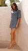 Raz Mini Dress - Mid Denim sold by Billy J