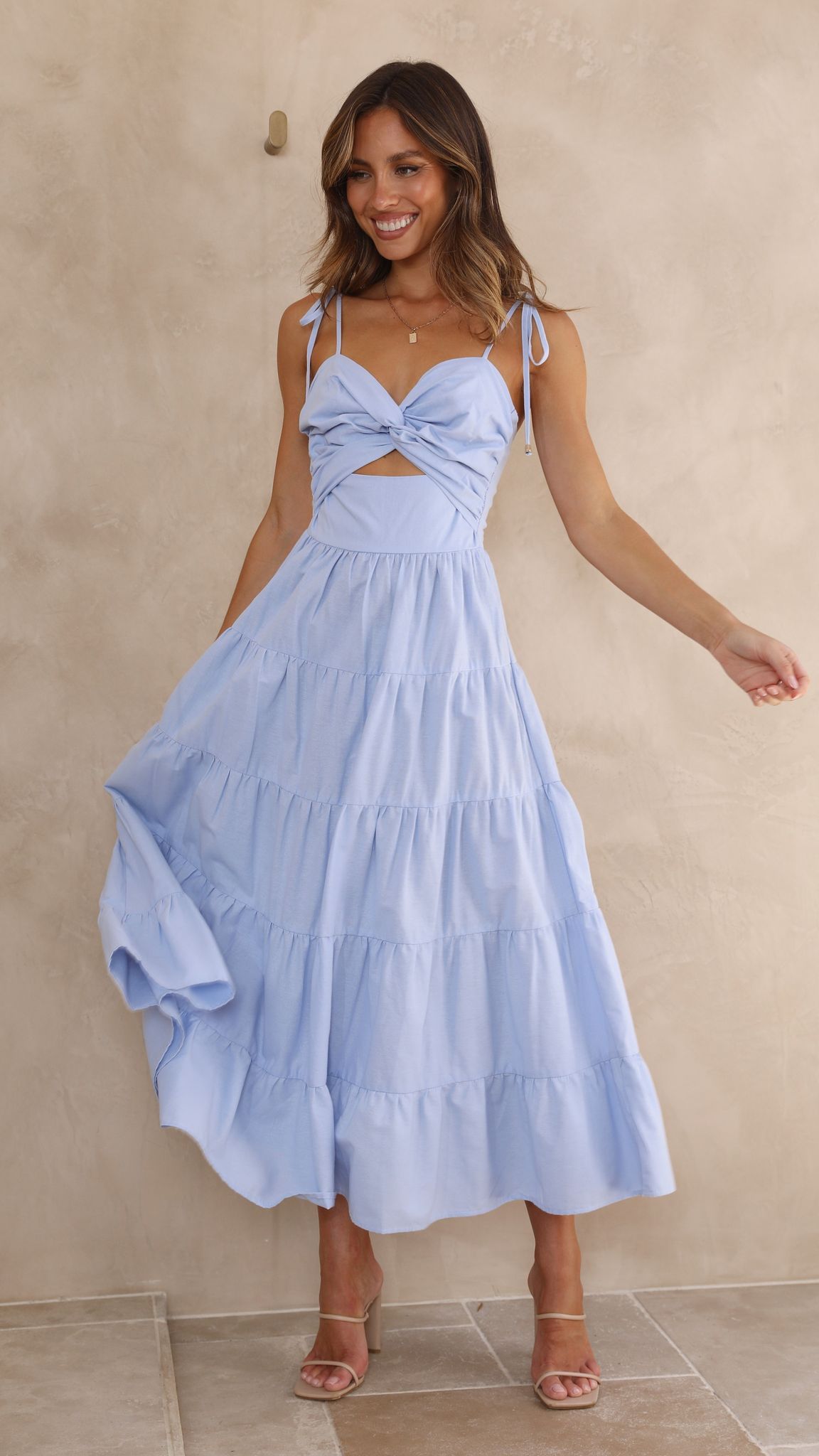 Armani Midi Dress - Blue sold by Billy J