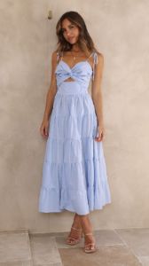 Armani Midi Dress - Blue sold by Billy J