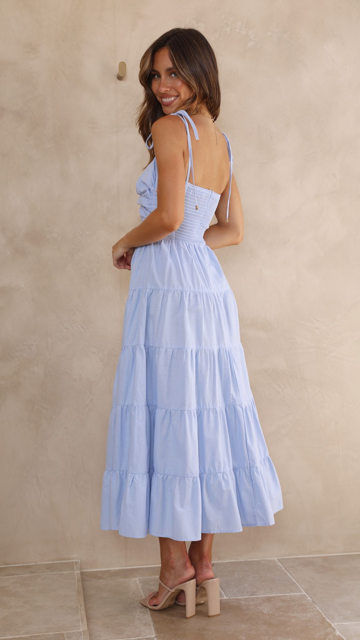 Armani Midi Dress - Blue sold by Billy J product image thumbnail 2