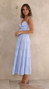 Armani Midi Dress - Blue sold by Billy J
