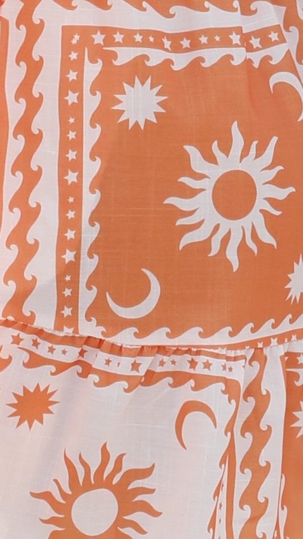 Laine Mini Dress - Orange Sun sold by Billy J product image thumbnail 4