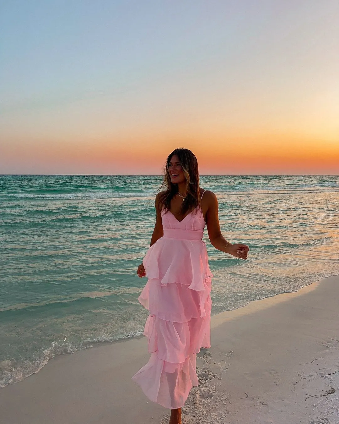 Shayla Maxi Dress - Pink sold by Billy J product image thumbnail 3