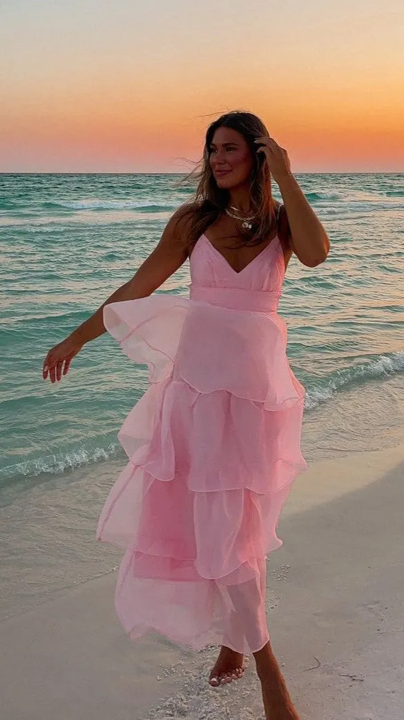 Shayla Maxi Dress - Pink sold by Billy J product image thumbnail 4