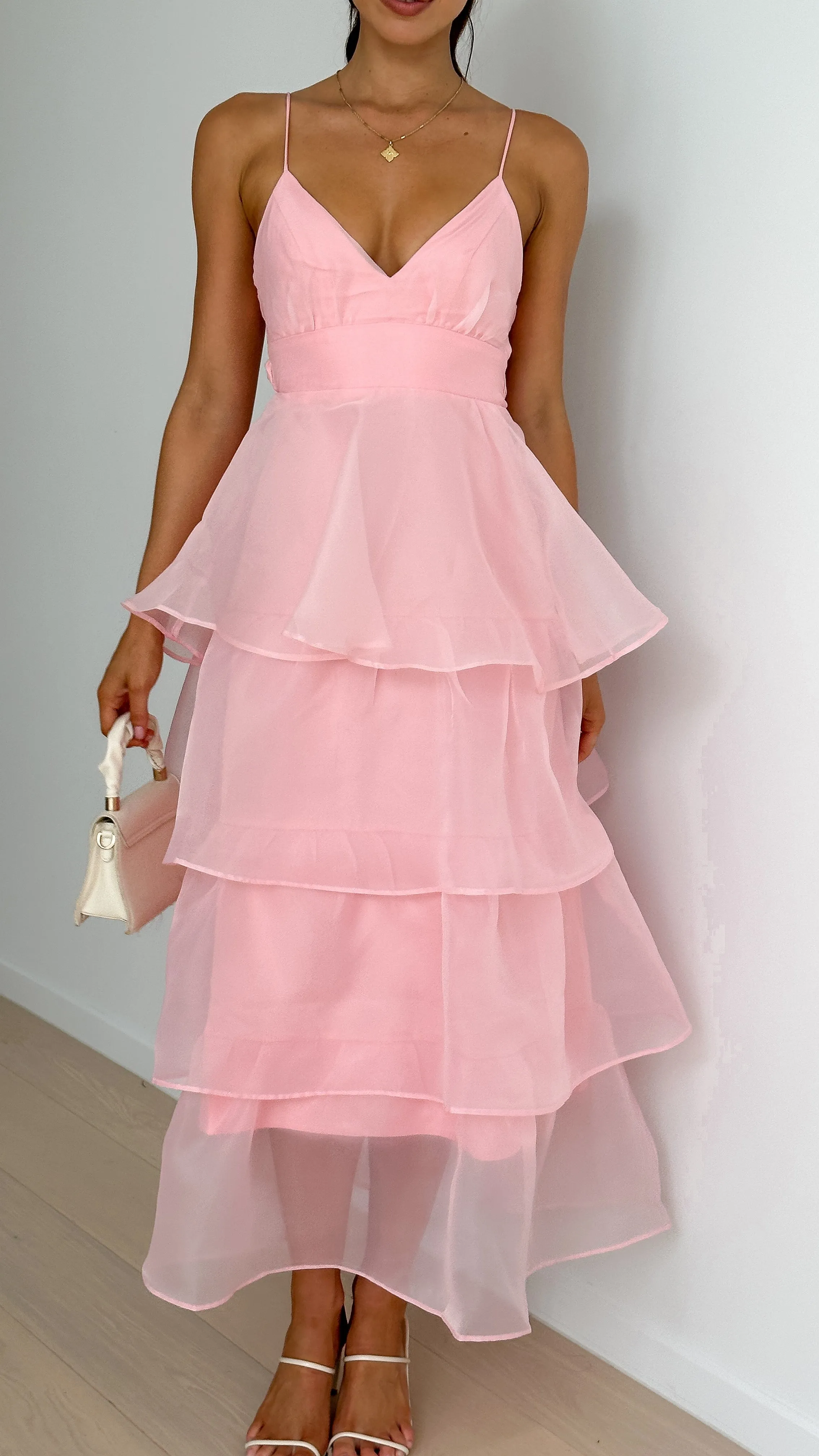 Shayla Maxi Dress - Pink sold by Billy J product image thumbnail 5
