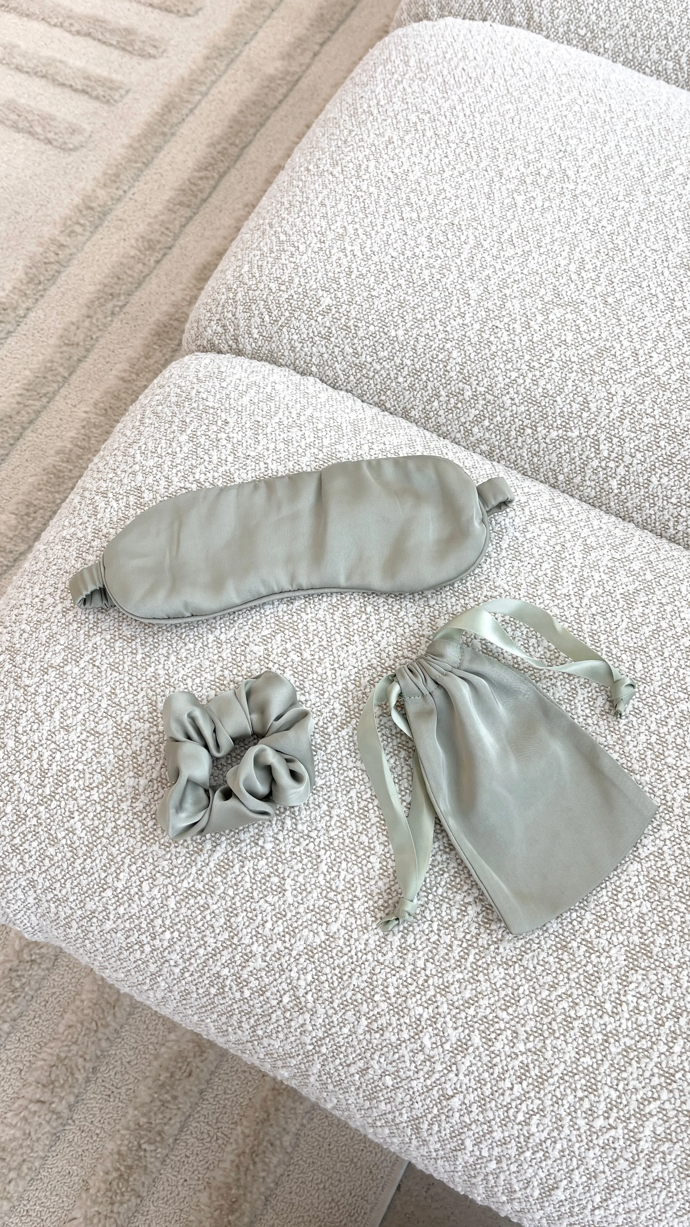 Harper Eye Mask & Scrunchie - Olive sold by Billy J product image thumbnail 2