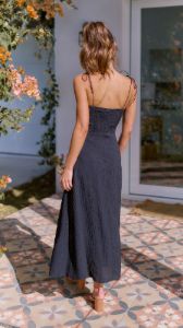 Kerstie Midi Dress - Black sold by Billy J