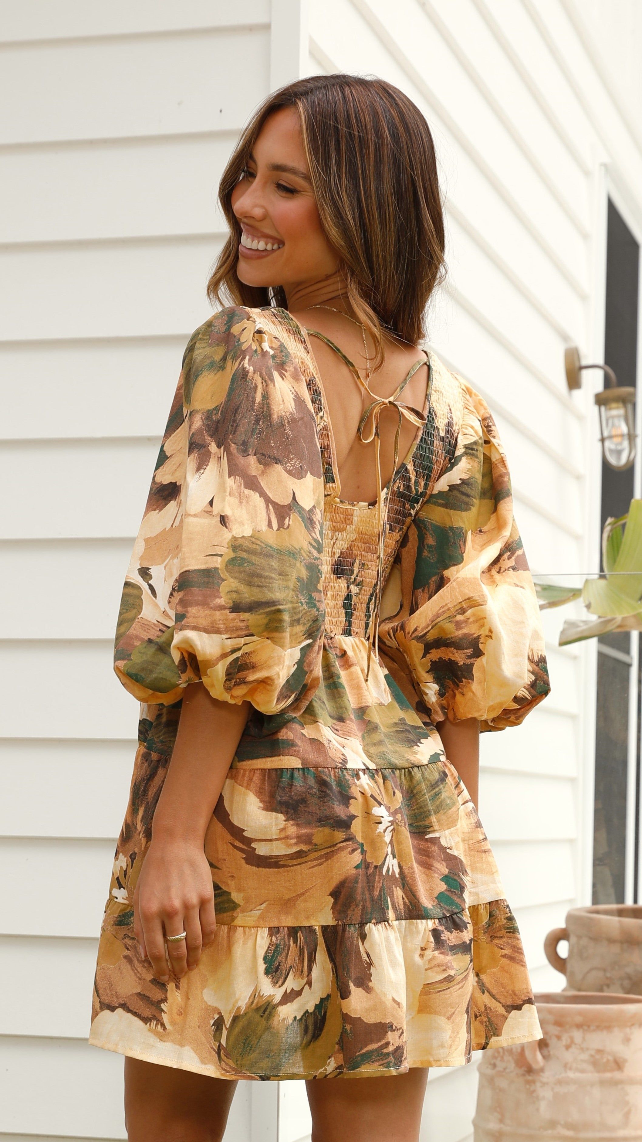 Imogen Mini Dress - Wild Forest sold by Billy J product image thumbnail 2