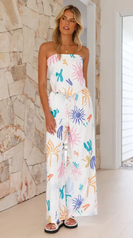 Zahara Pants - Sundazed Print sold by Billy J