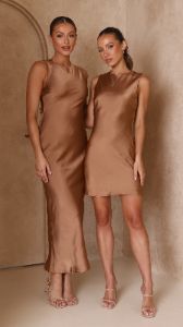 Reese Maxi Dress - Chocolate sold by Billy J