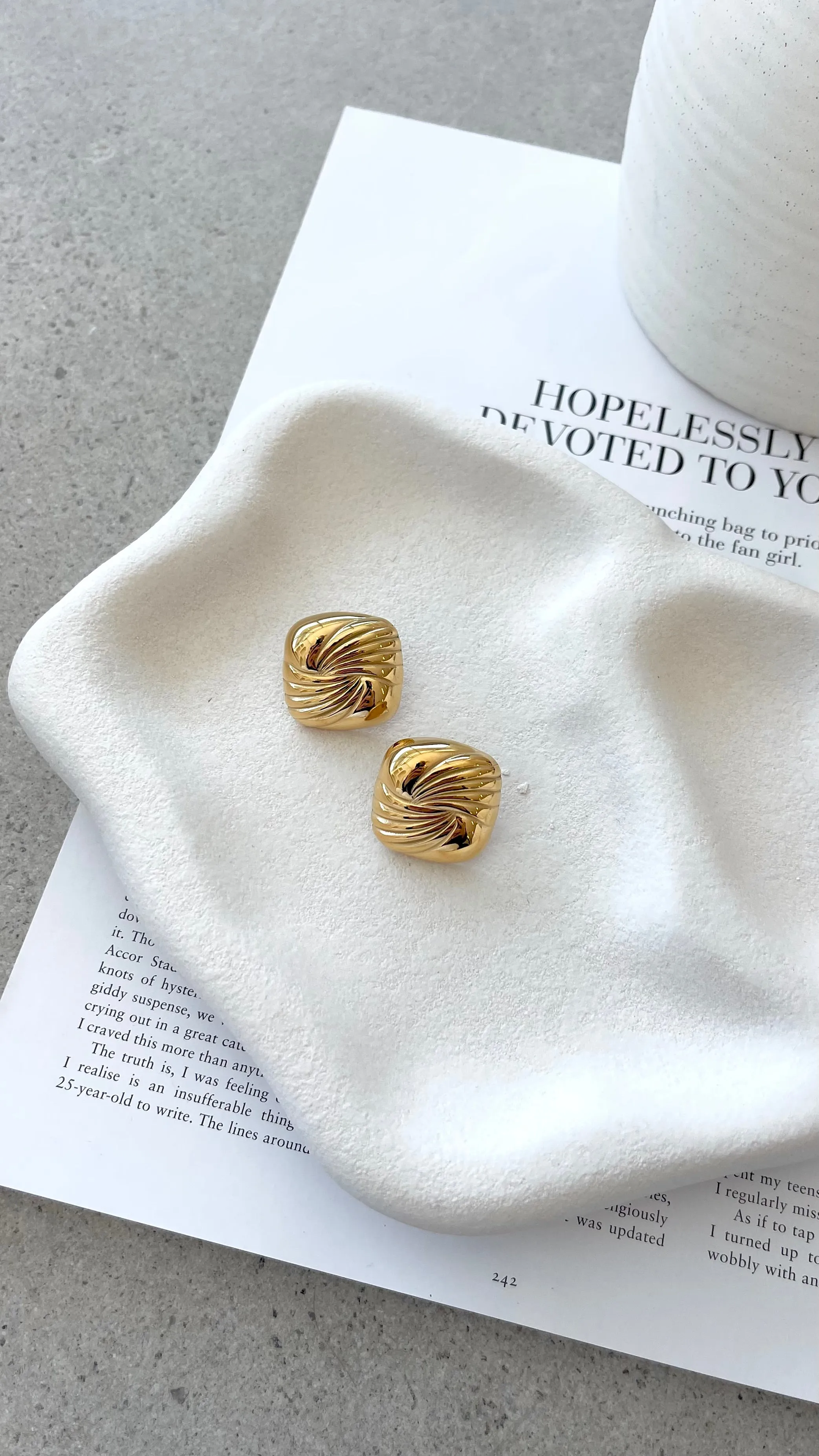 Amiri Earrings - Gold sold by Billy J product image thumbnail 4