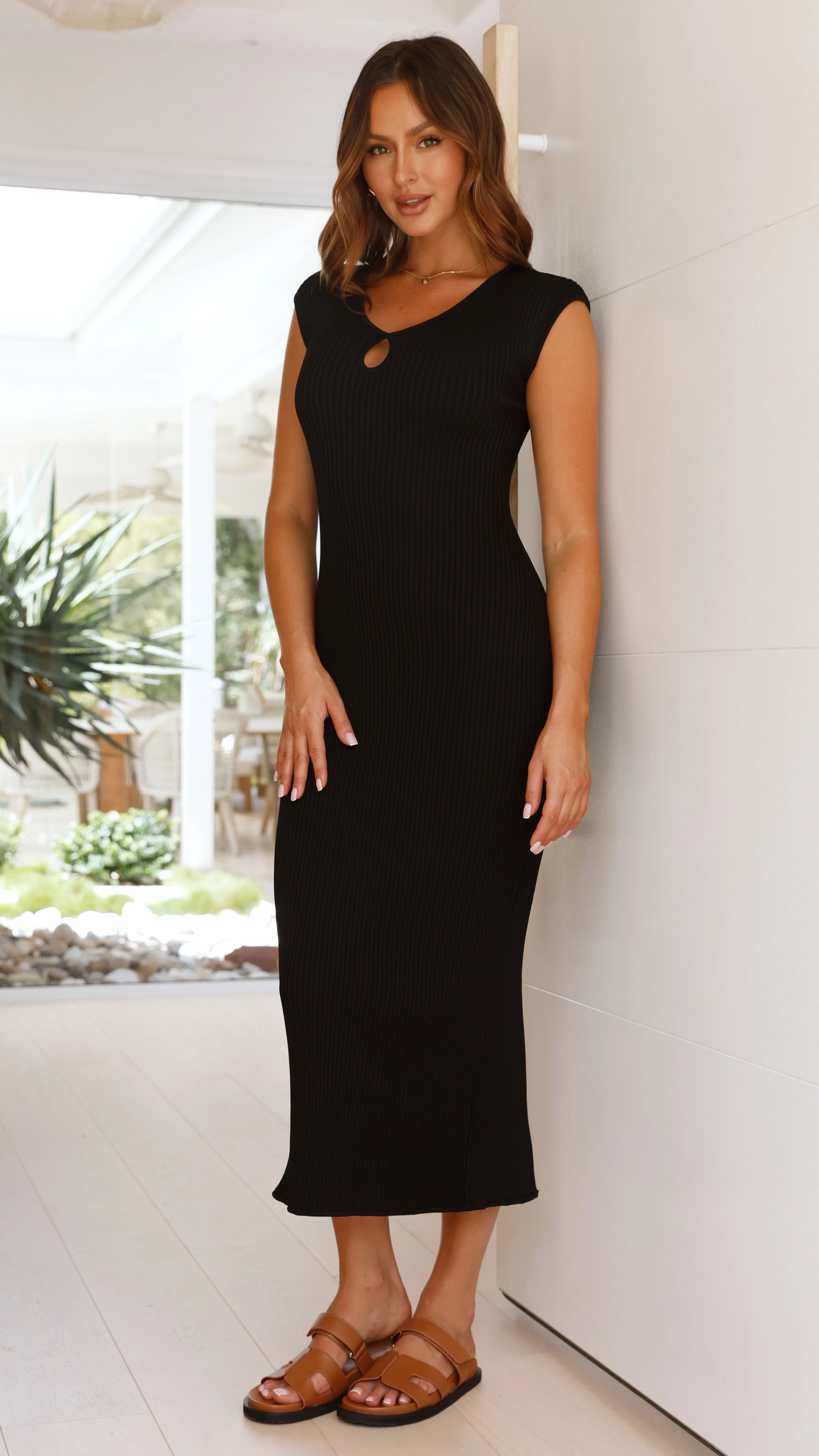 Winona Maxi Dress - Black sold by Billy J product image thumbnail 3