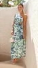 Sara Maxi Dress - Green / Blue Floral sold by Billy J