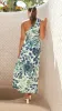 Sara Maxi Dress - Green / Blue Floral sold by Billy J