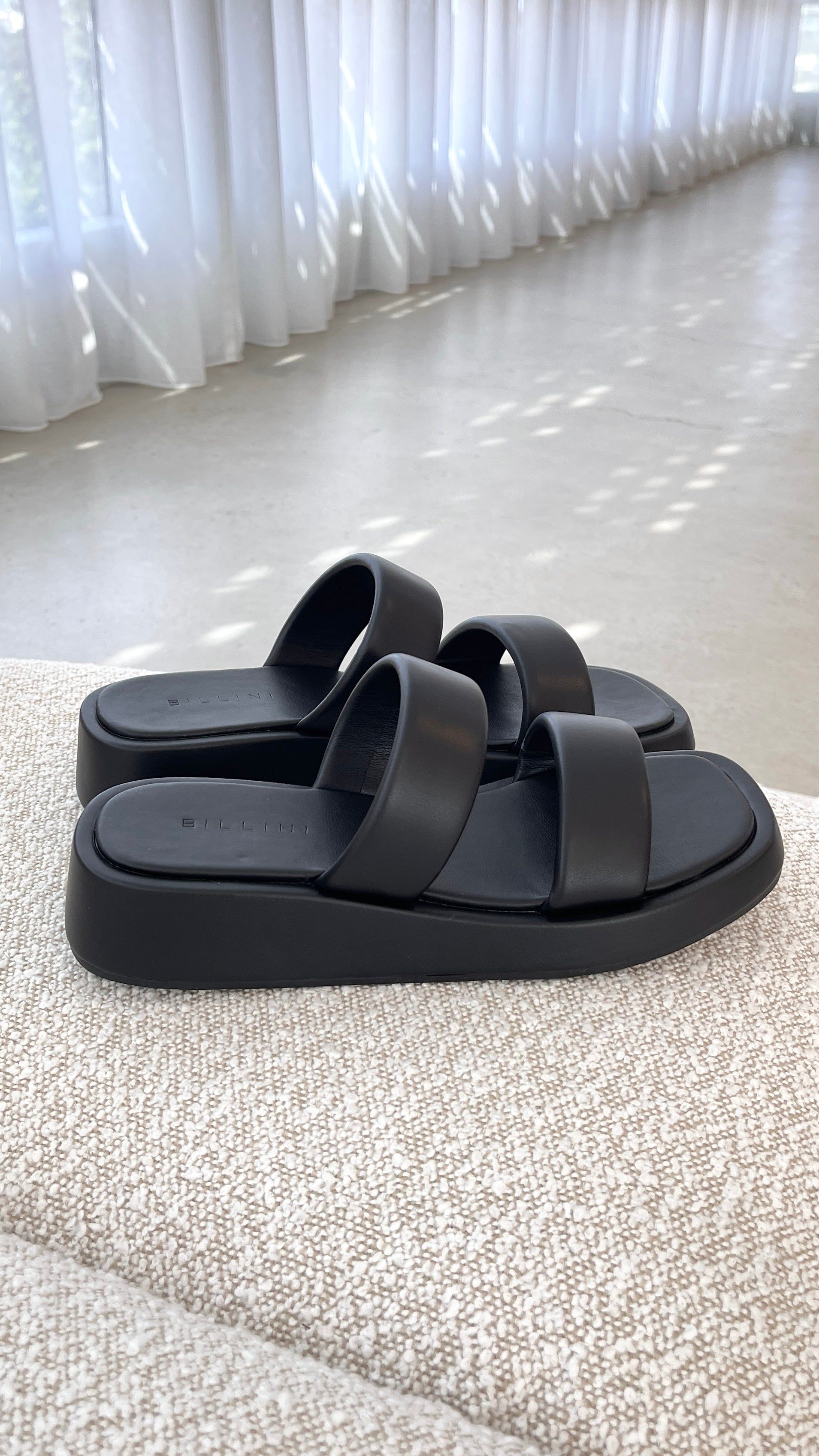 Bowen Slide - Black sold by Billy J product image thumbnail 5