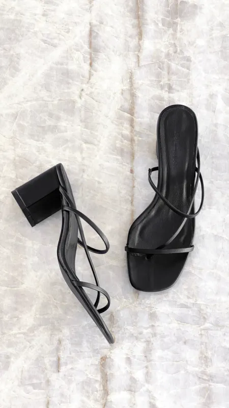 Yolani Heel - Black sold by Billy J