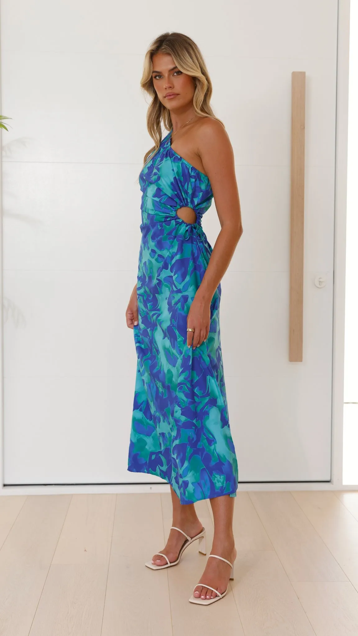 Percy Maxi Dress - Blue sold by Billy J product image thumbnail 4
