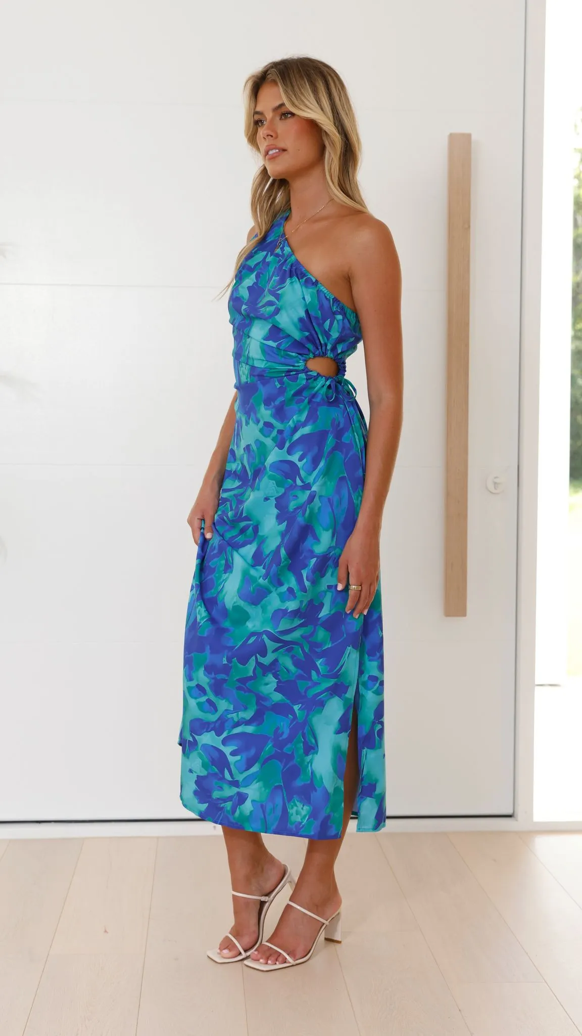Percy Maxi Dress - Blue sold by Billy J product image thumbnail 3