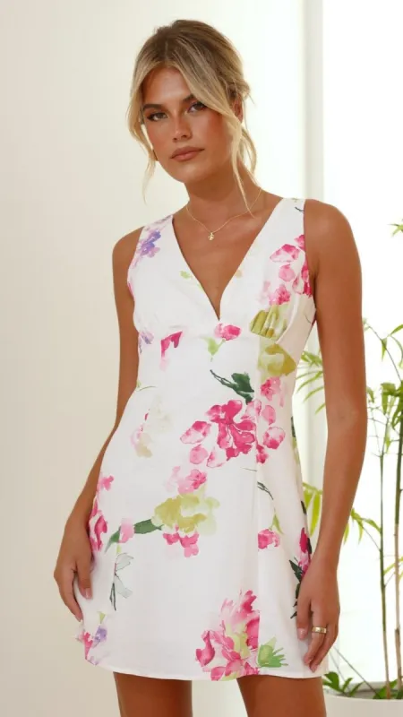 Sienna Mini Dress - Sweet Floral sold by Billy J