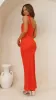 Greta Maxi Dress - Red sold by Billy J