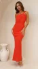 Greta Maxi Dress - Red sold by Billy J