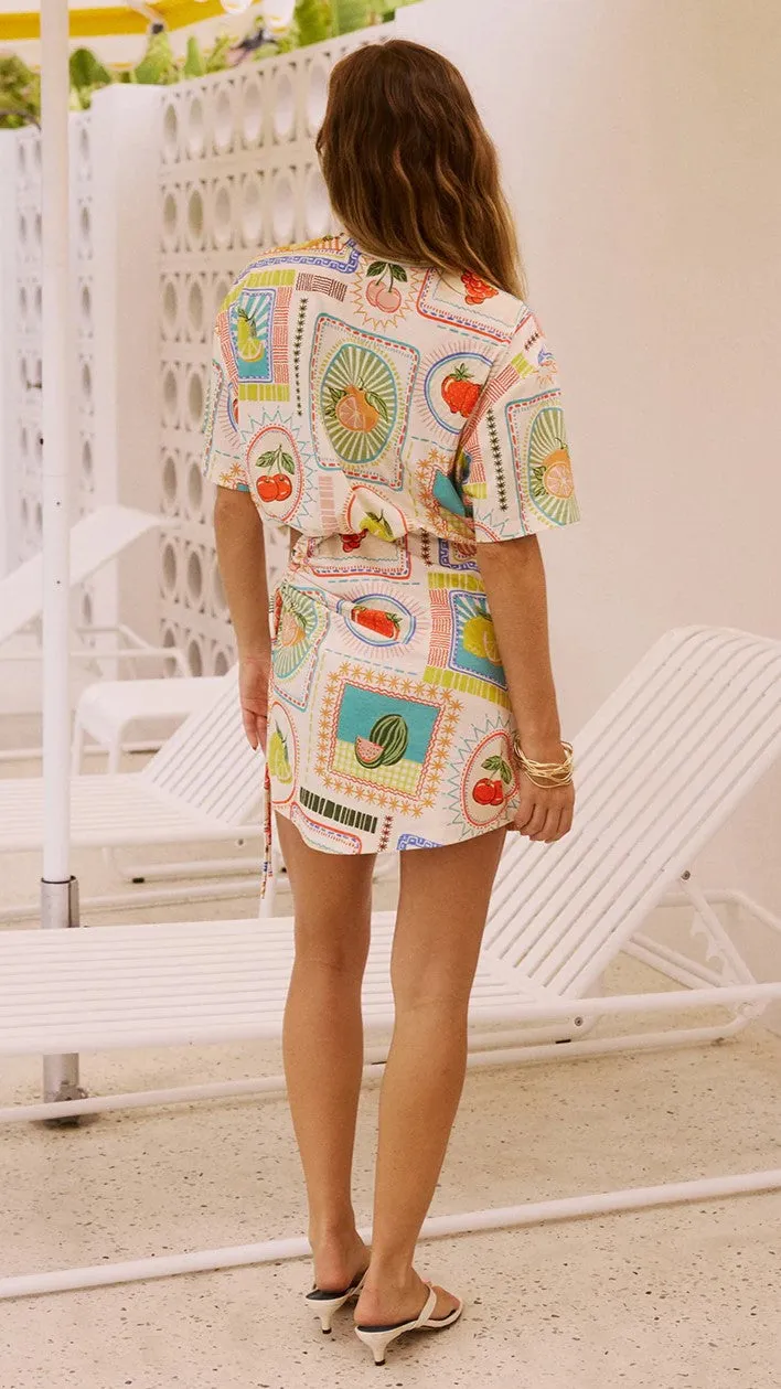 Brizzie Mini Dress - Agata Print sold by Billy J product image thumbnail 2