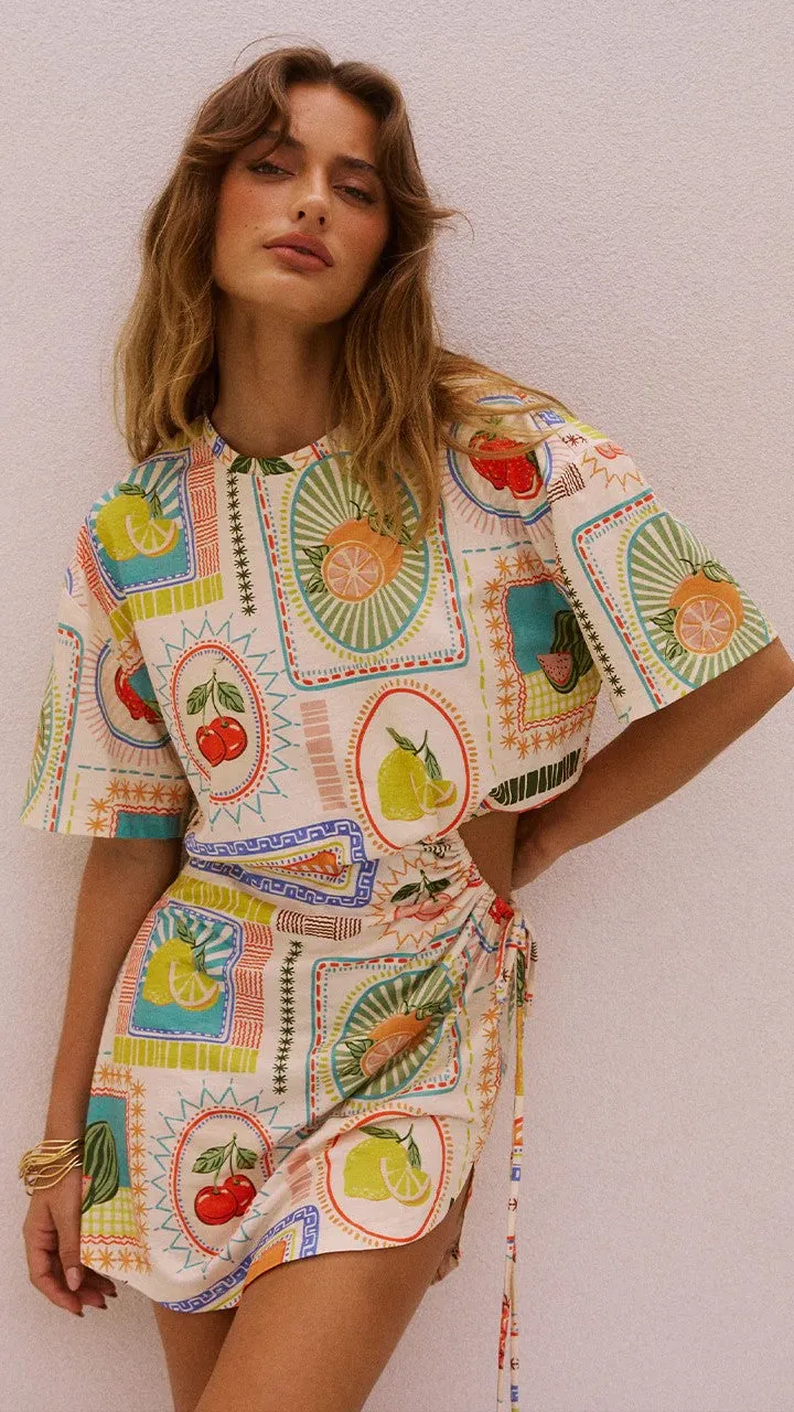 Brizzie Mini Dress - Agata Print sold by Billy J product image thumbnail 5